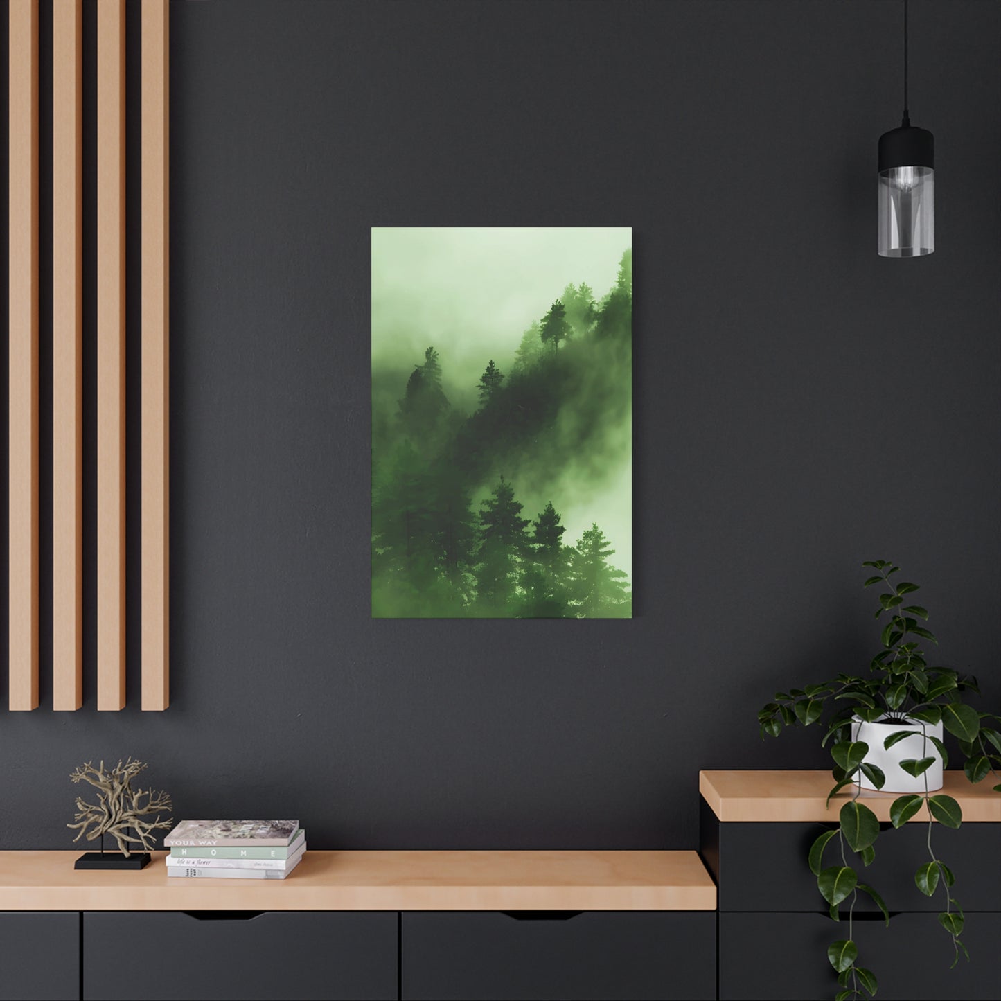 Mist in the Forest Wall Art & Canvas Prints