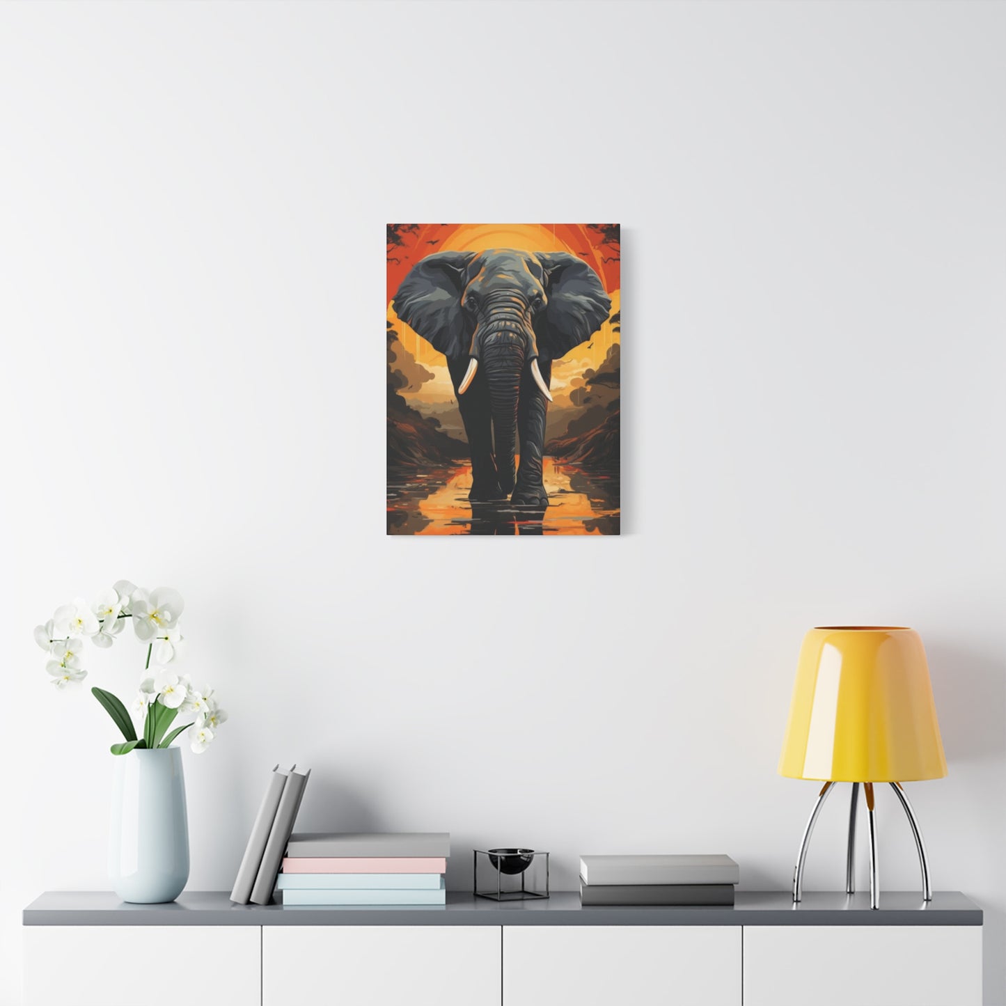 Elephant Portrait Wall Art & Canvas Prints