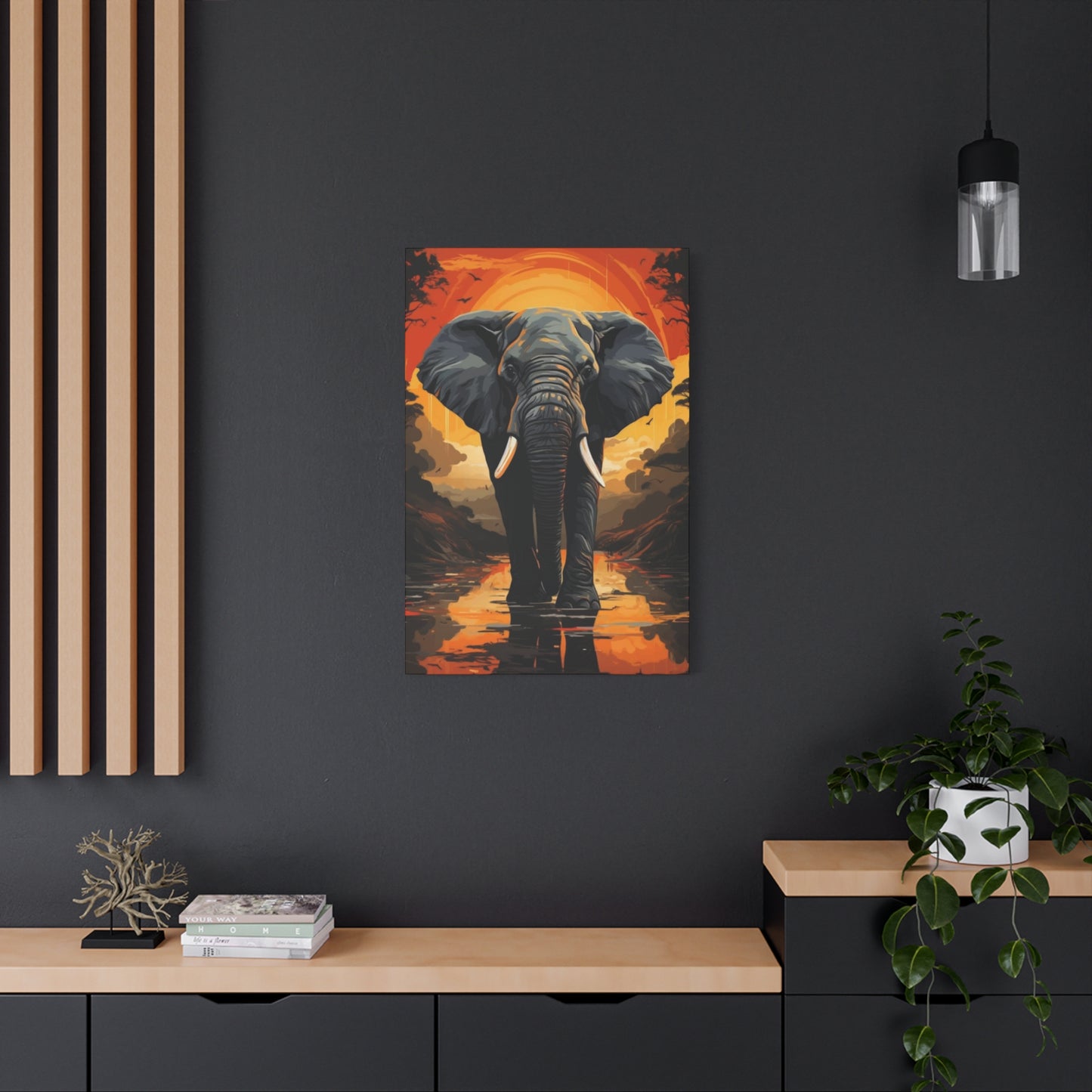 Elephant Portrait Wall Art & Canvas Prints