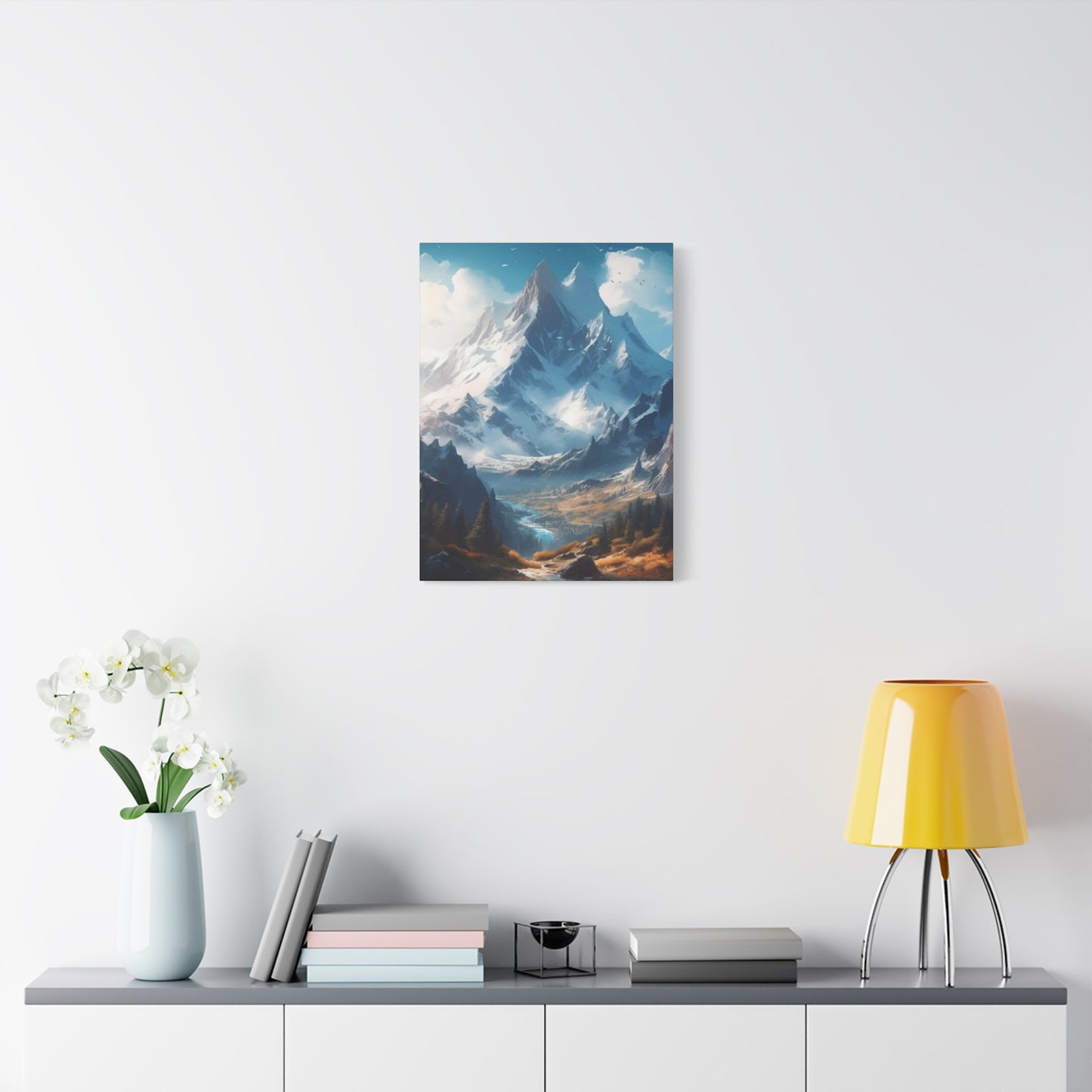 Cloudy Mountains Wall Art & Canvas Prints