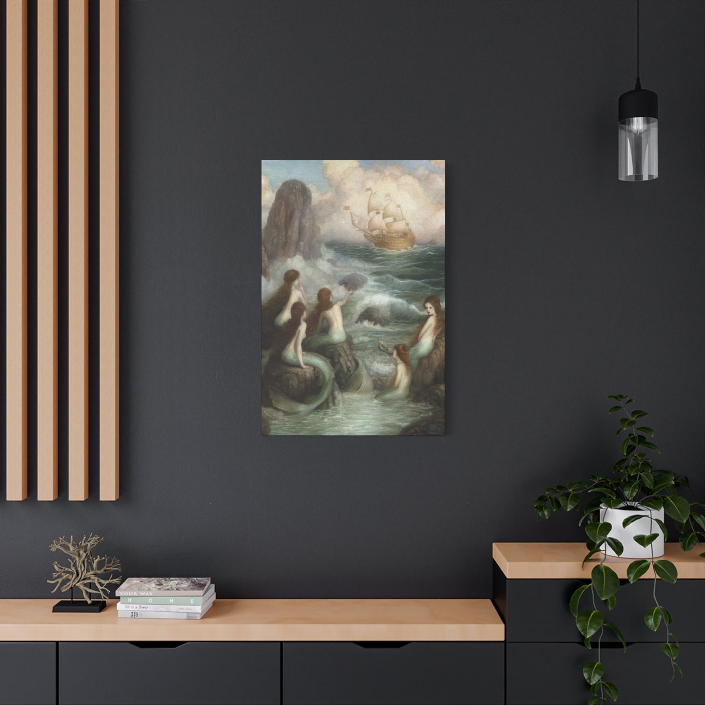 Pod of Mermaid Wall Art & Canvas Prints