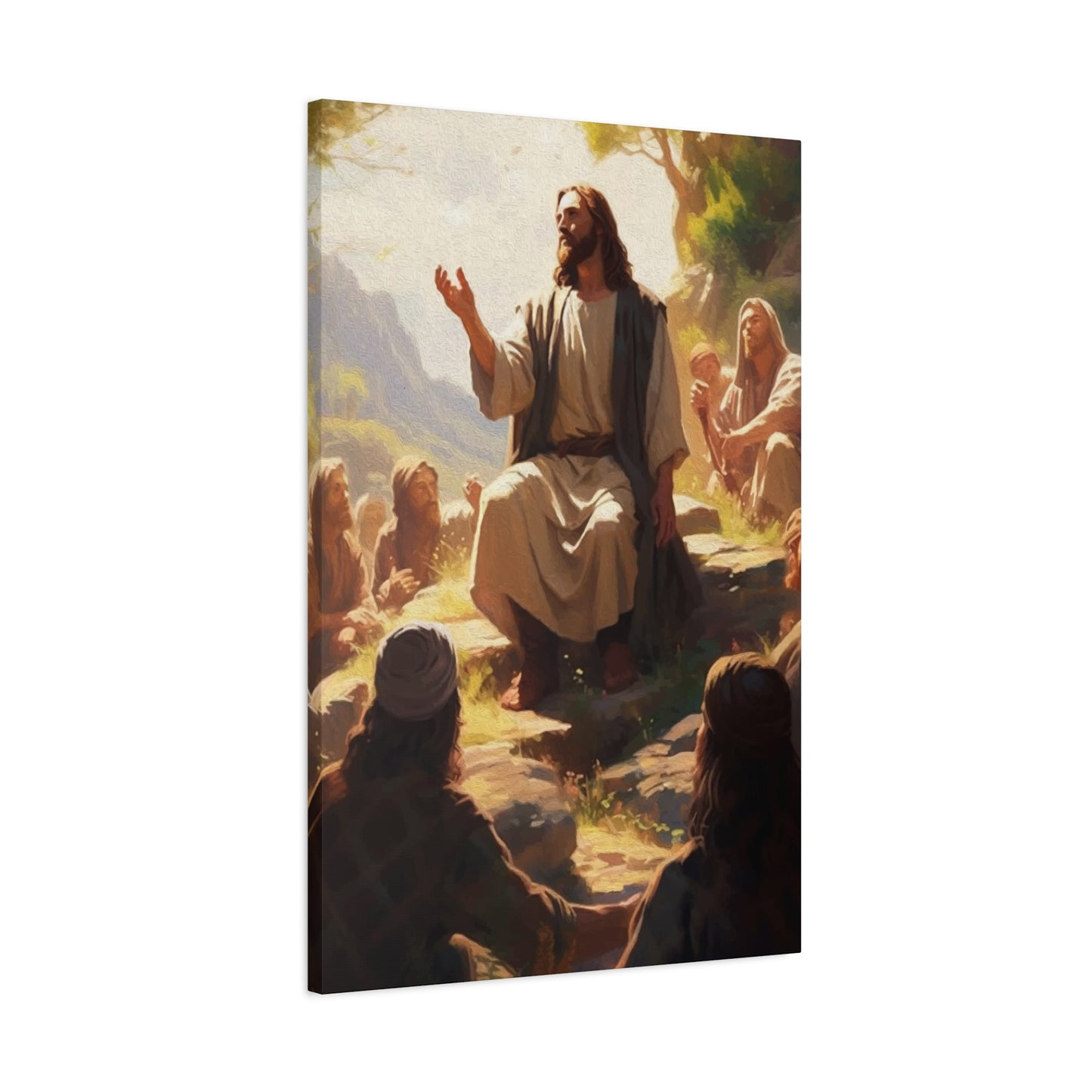 Jesus Talks Wall Art & Canvas Prints