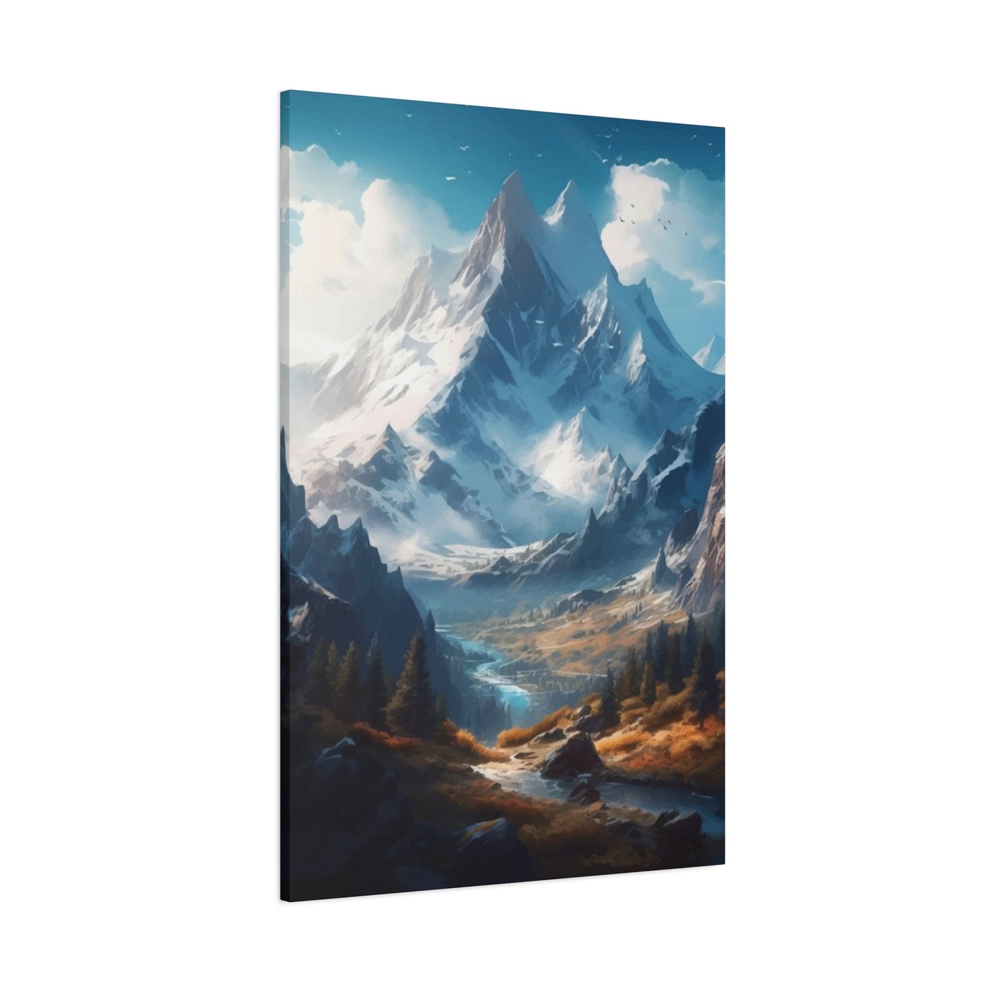 Cloudy Mountains Wall Art & Canvas Prints