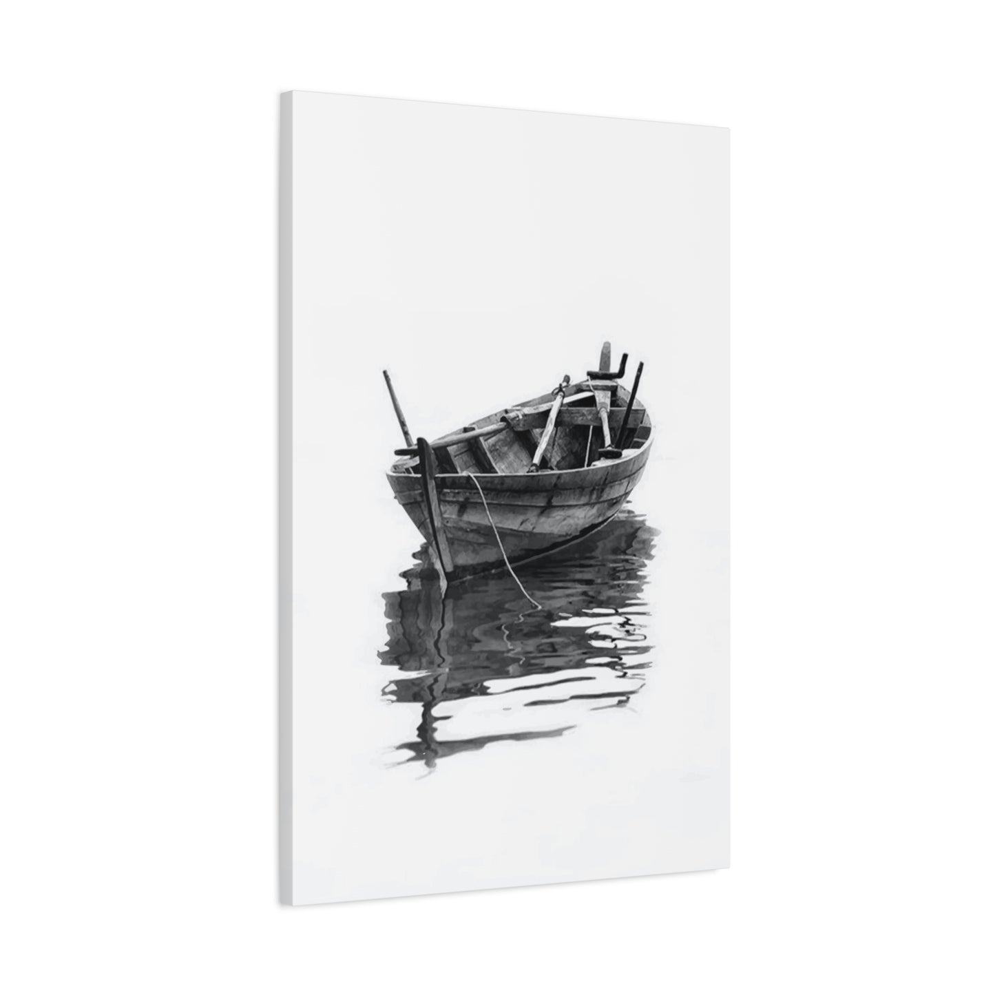 Black & White Boat Wall Art & Canvas Prints