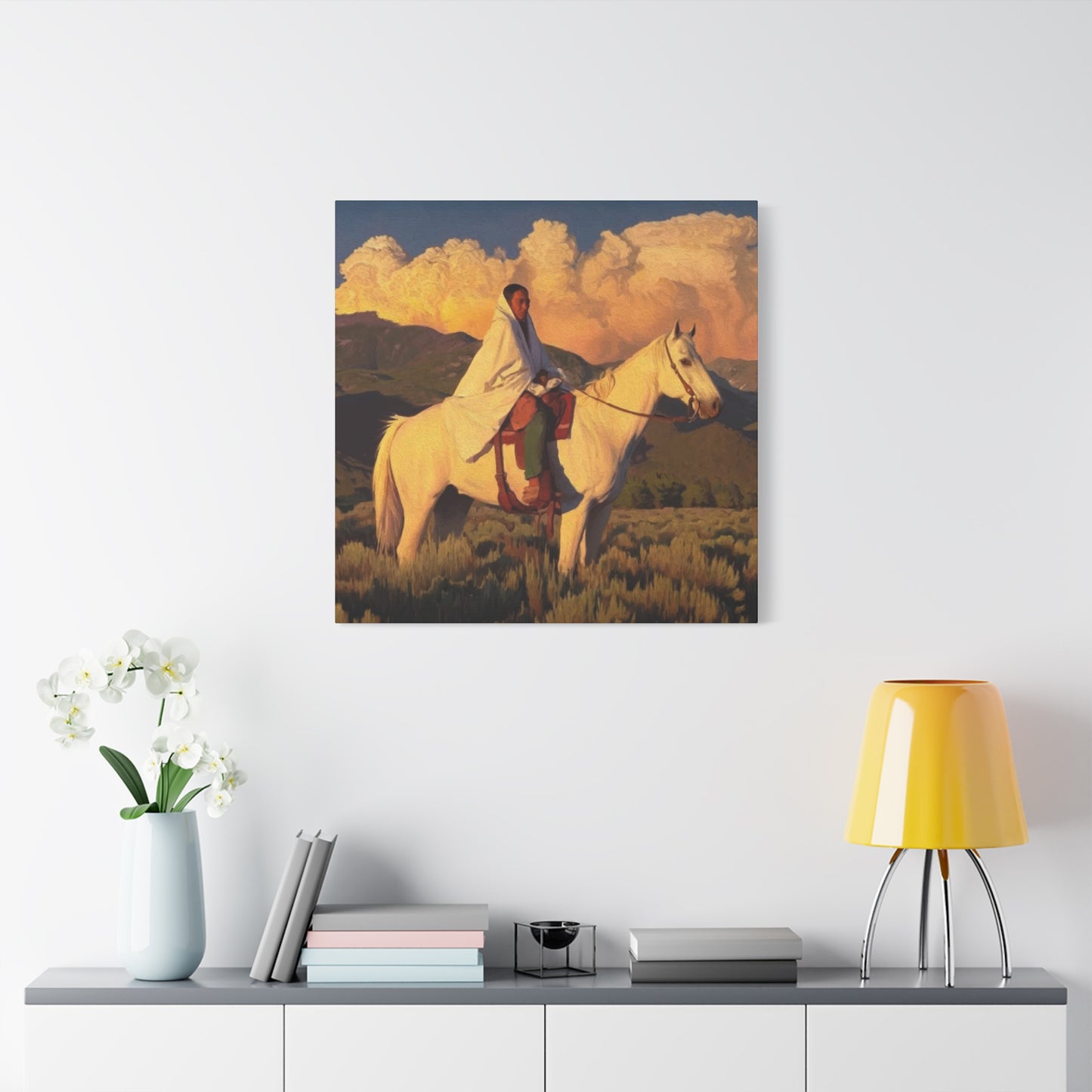 Woman Riding Horse Wall Art & Canvas Prints