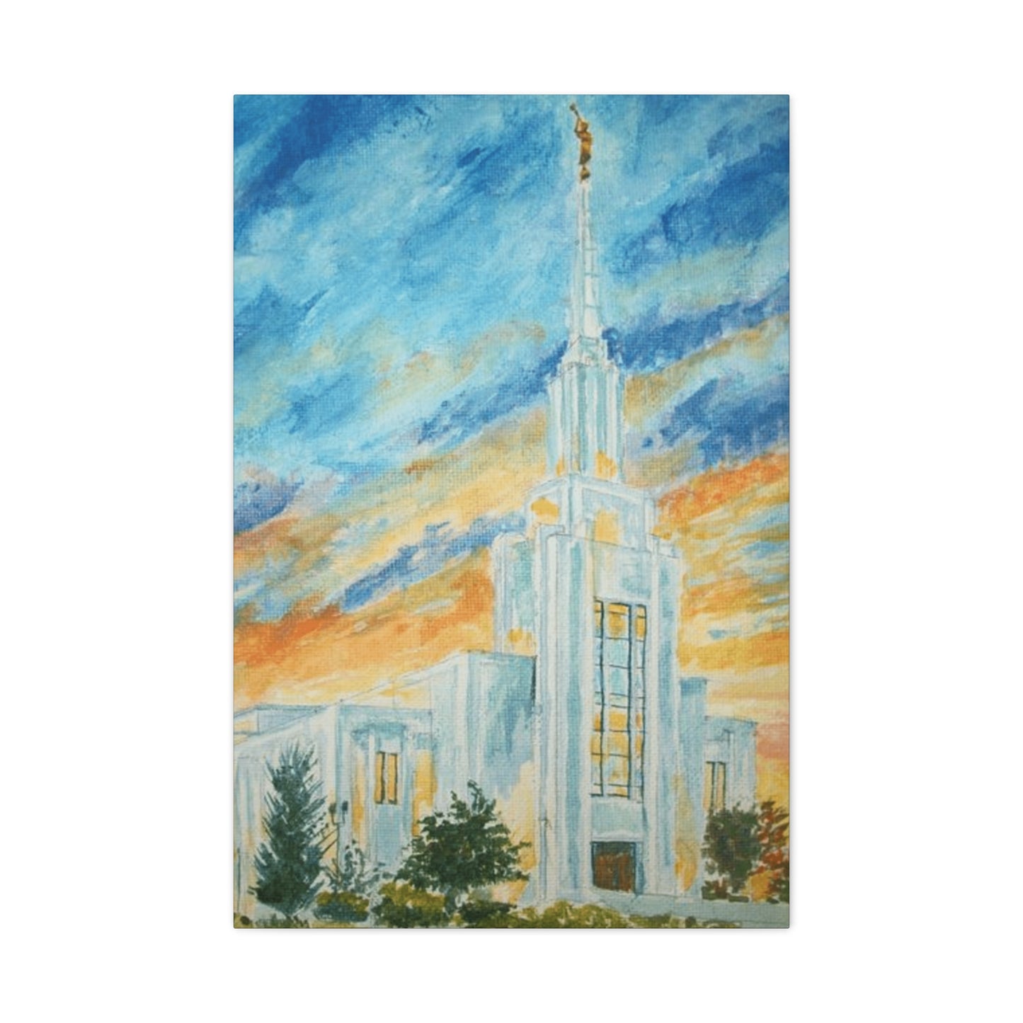 The Lds Temple Wall Art & Canvas Prints