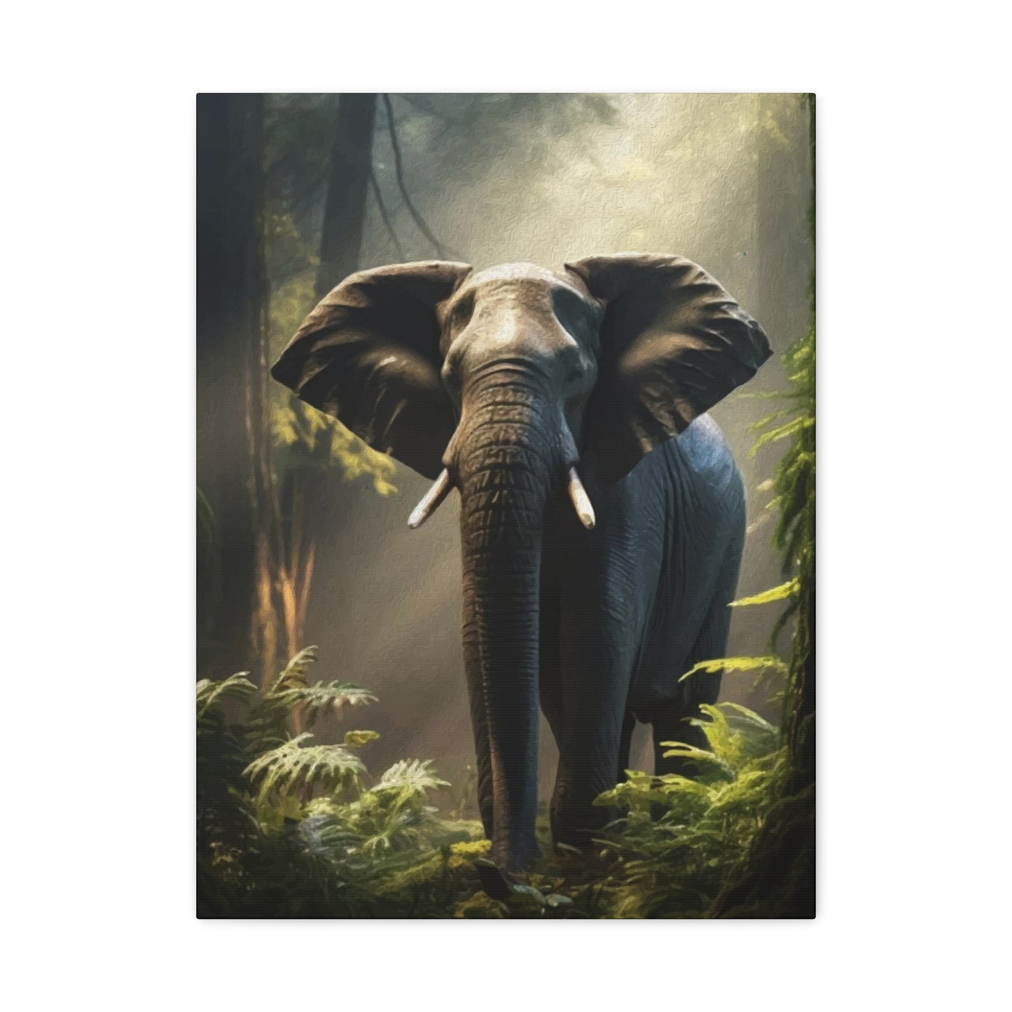 Wild Elephant Wall Art & Canvas Prints