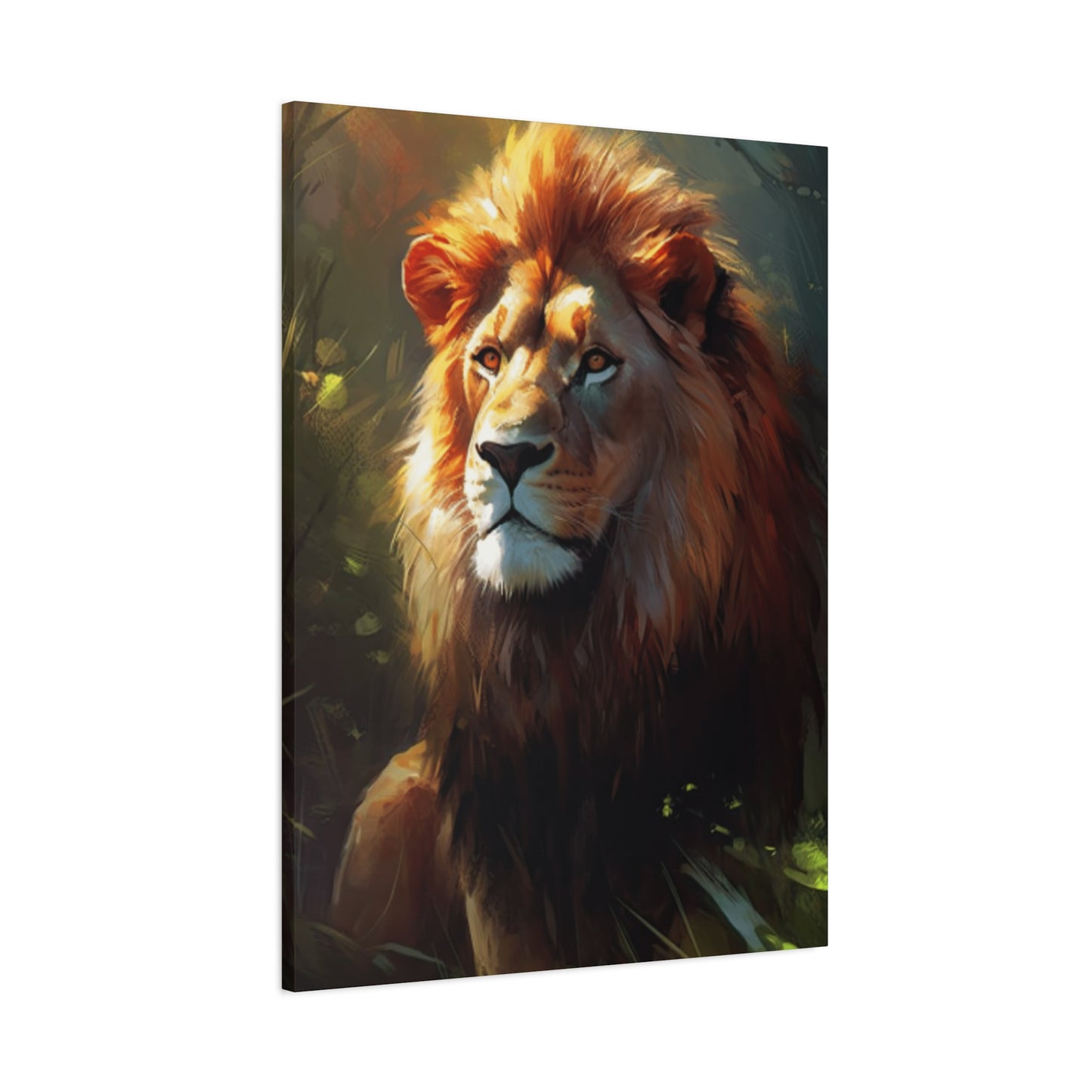 Wild Lion Portrait Wall Art & Canvas Prints