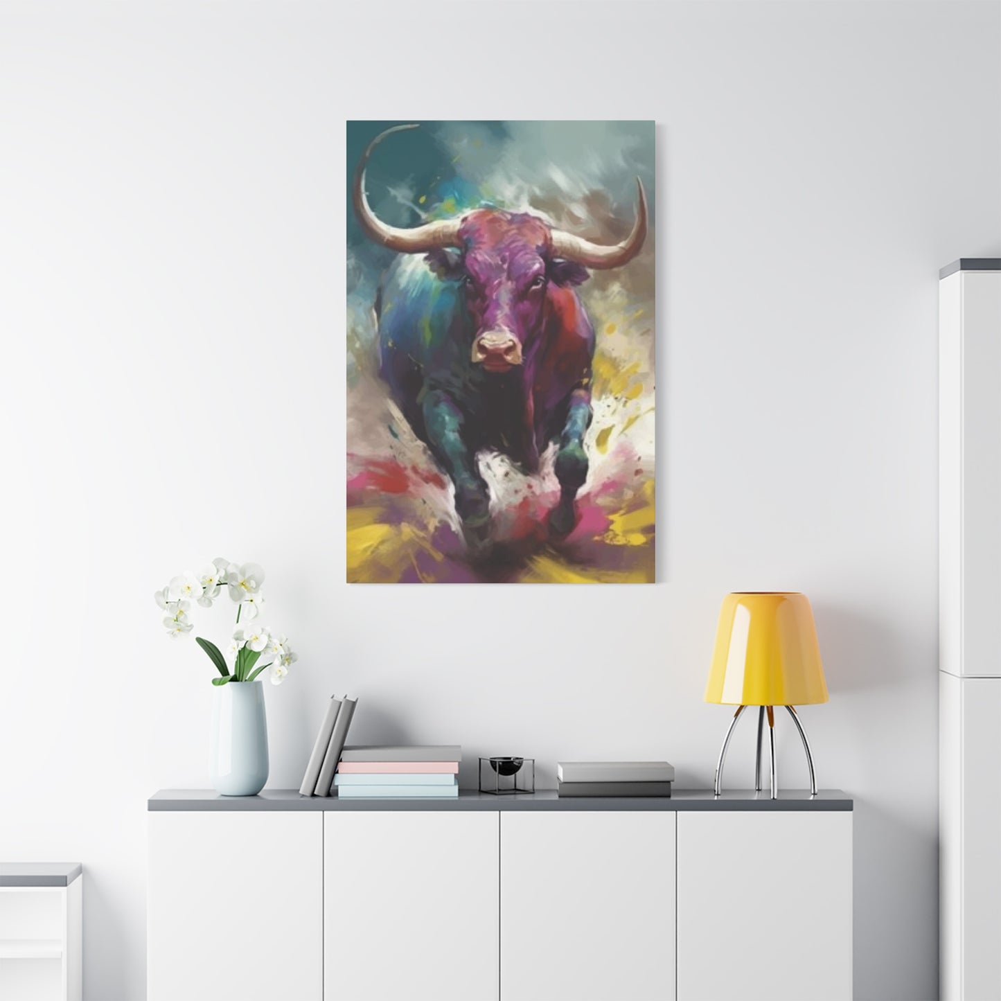 Angry Bull Wall Art & Canvas Prints