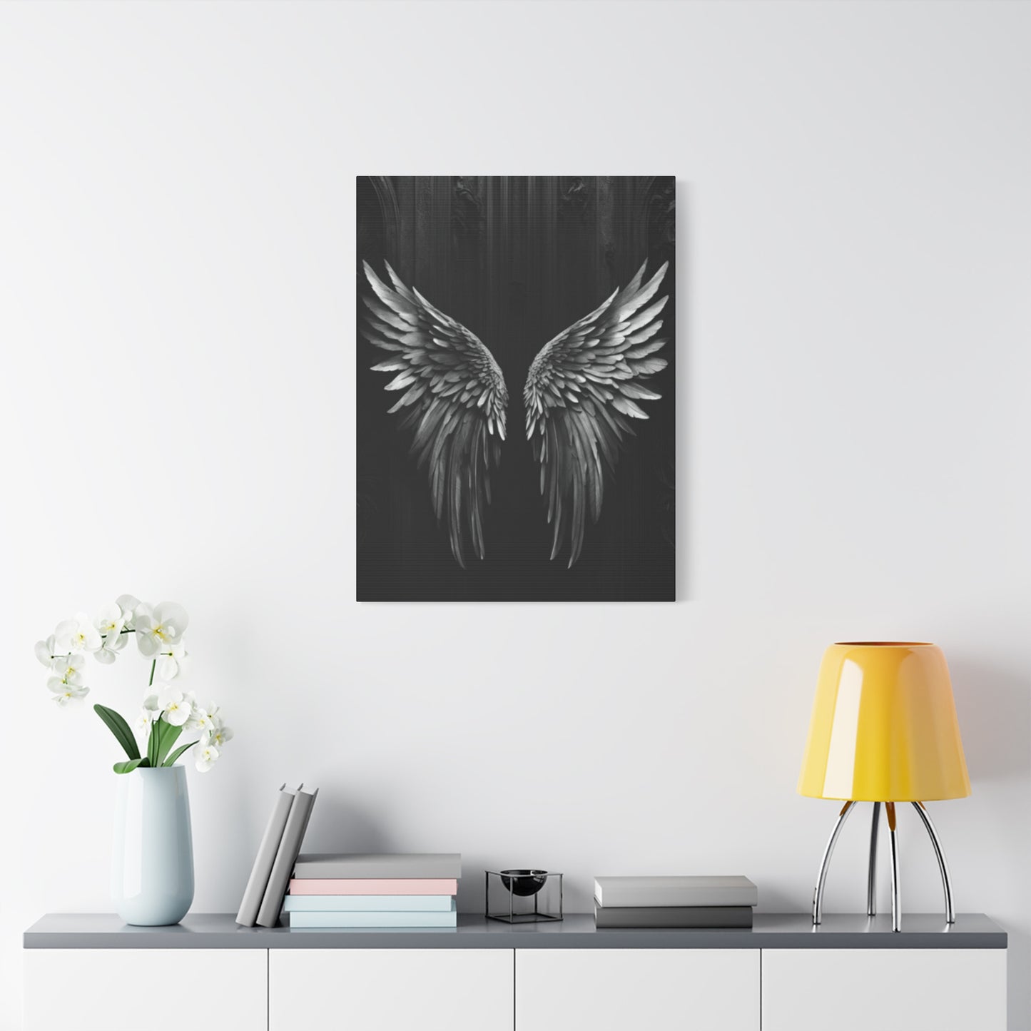 Dark Angel Wings Wall Art & Canvas Prints