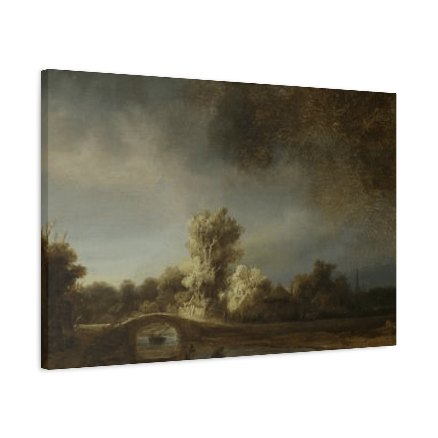 Landscape With A Stone Bridge Wall Art & Canvas Prints