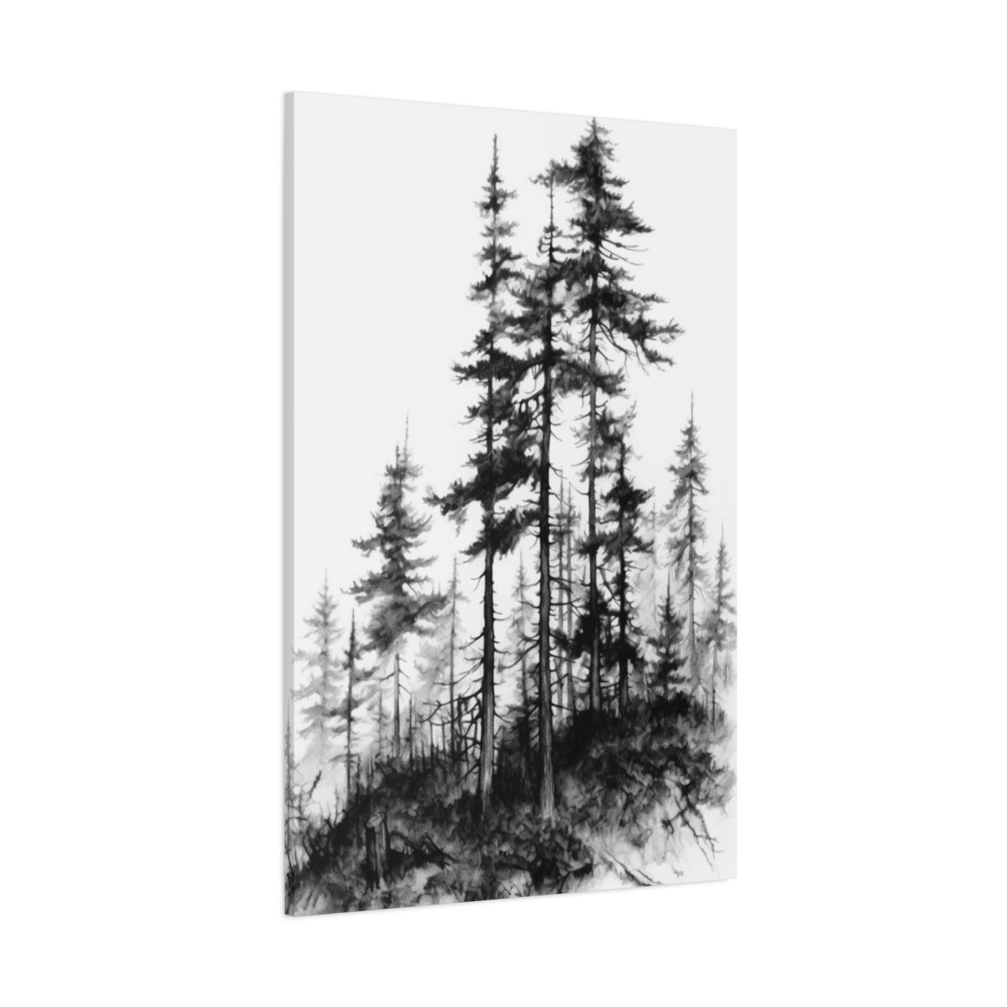 Black & White Trees Wall Art & Canvas Prints