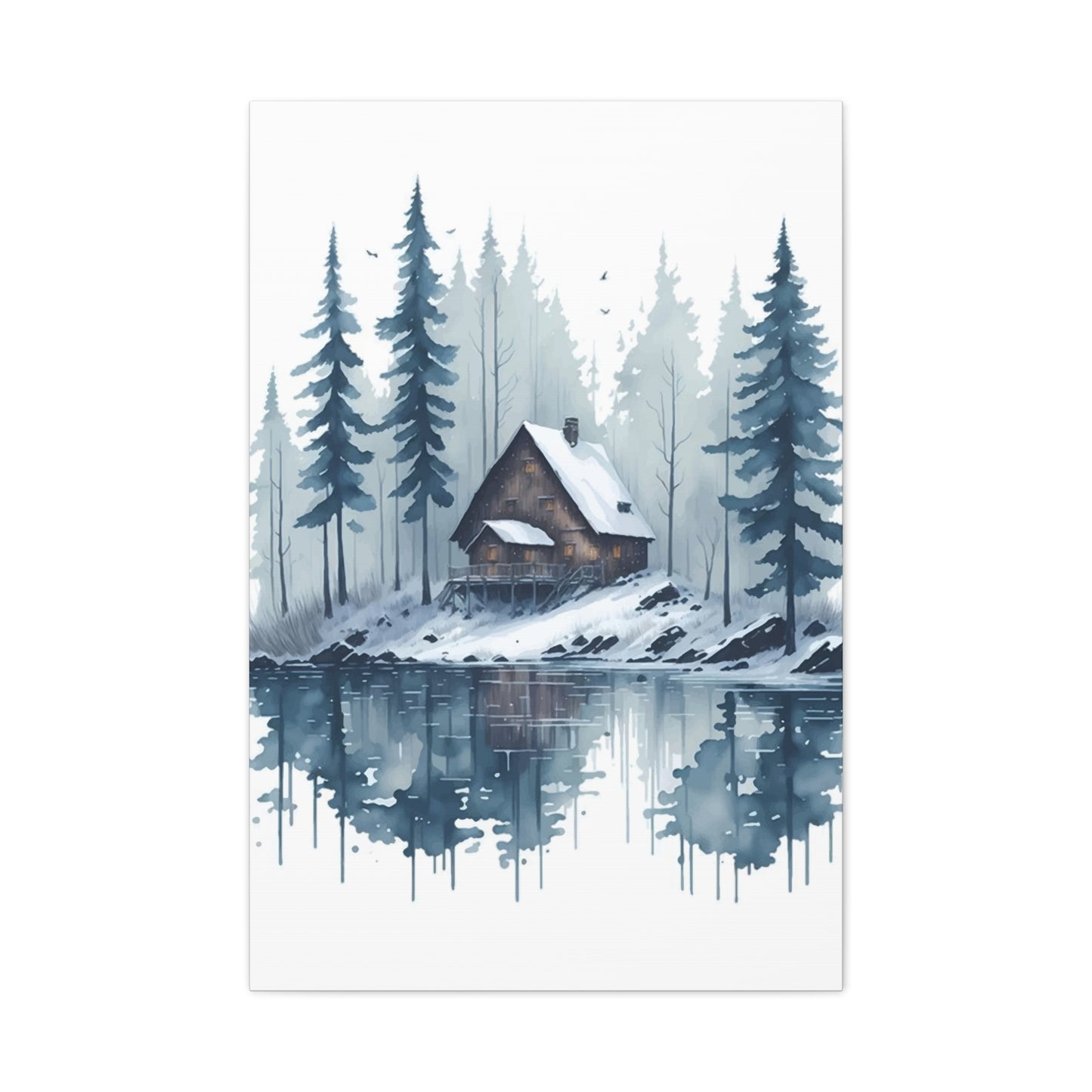 Snowy Scenery Wall Art & Canvas Prints