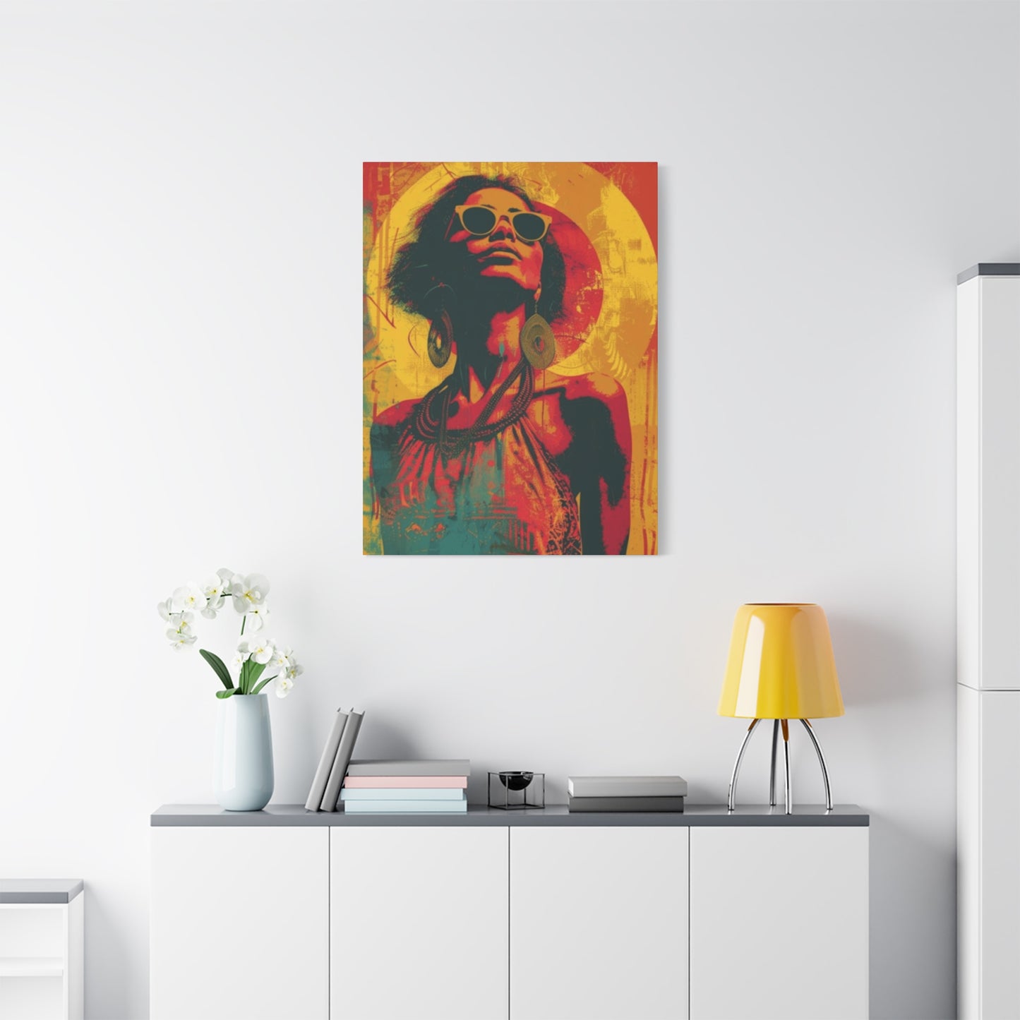 Vivid Women Portrait Wall Art & Canvas Prints