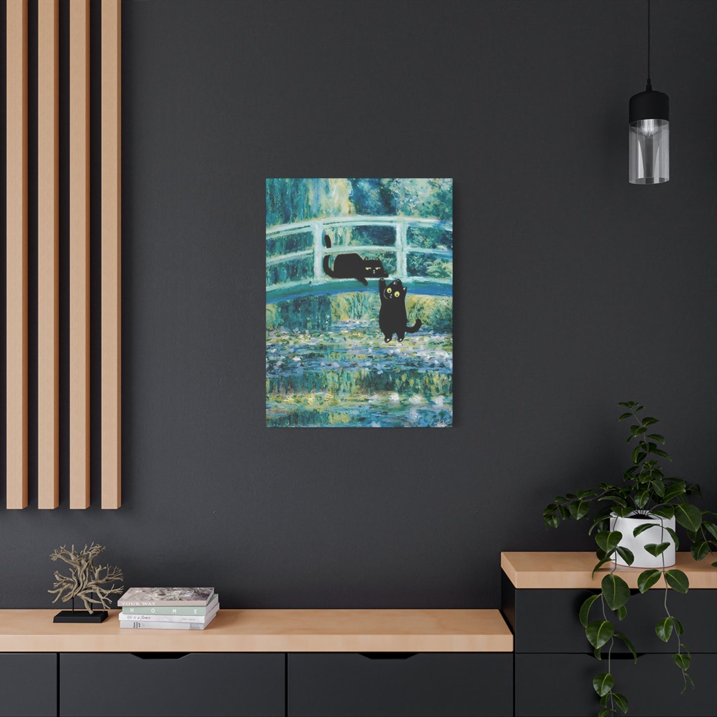 Cats Hanging Around Wall Art & Canvas Prints