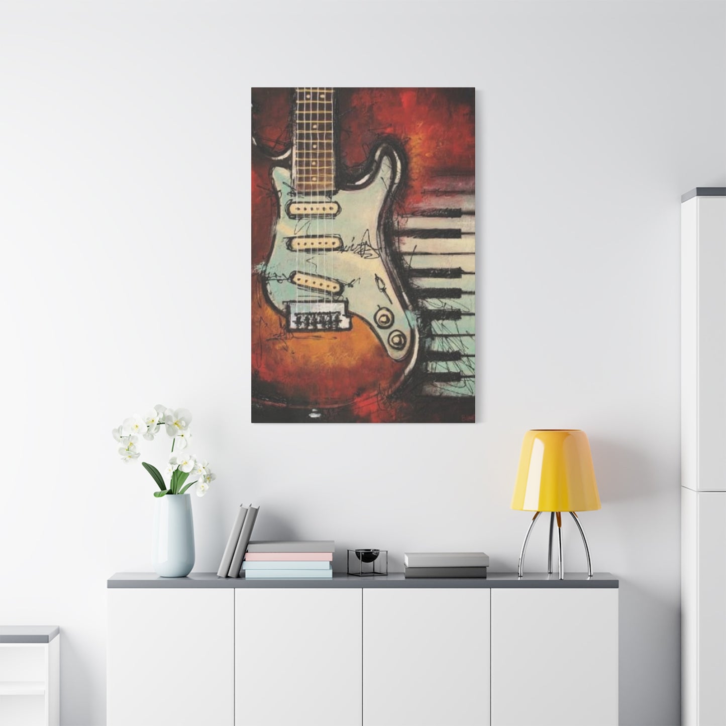 Guitar And Piano Wall Art & Canvas Prints