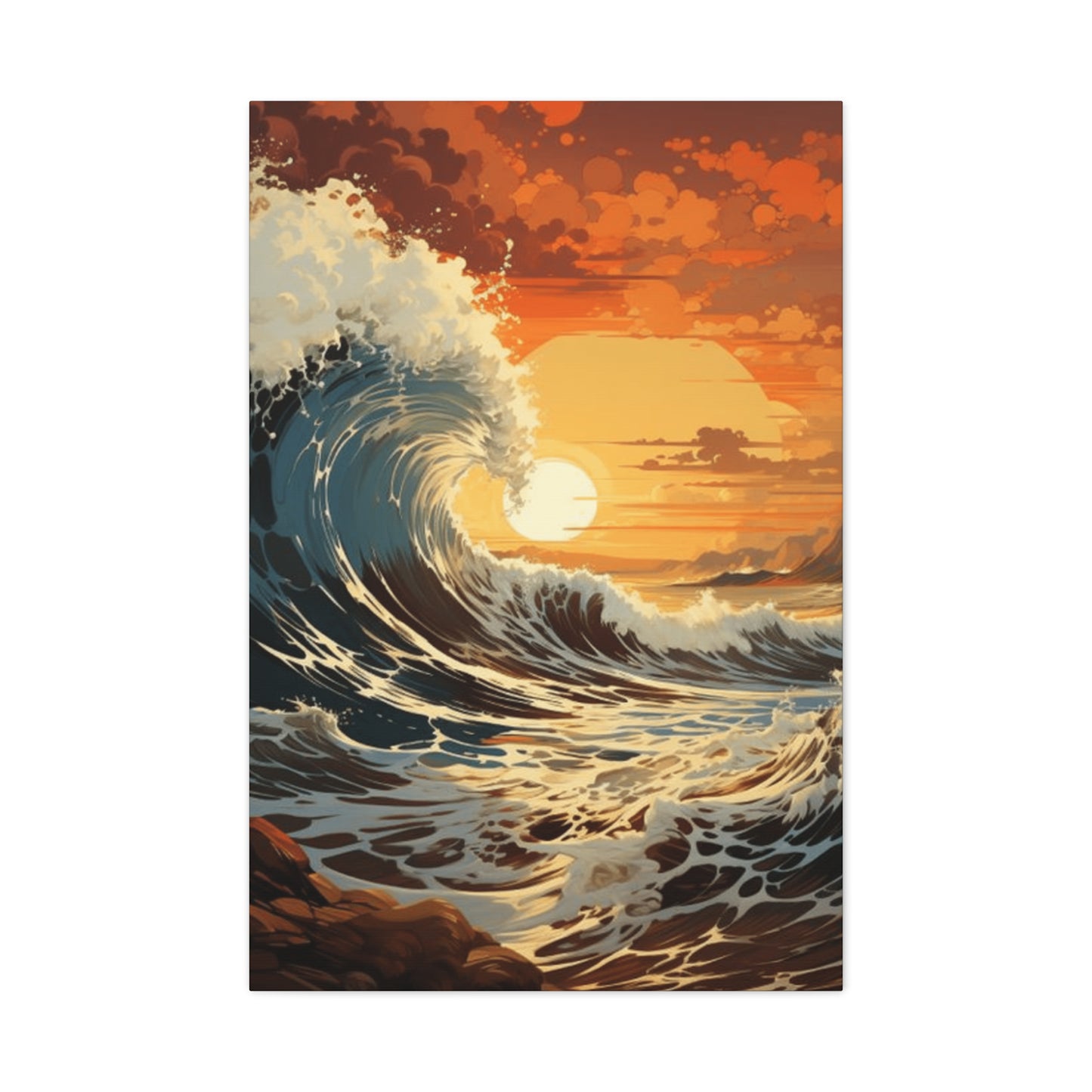 Wave Wall Art & Canvas Prints