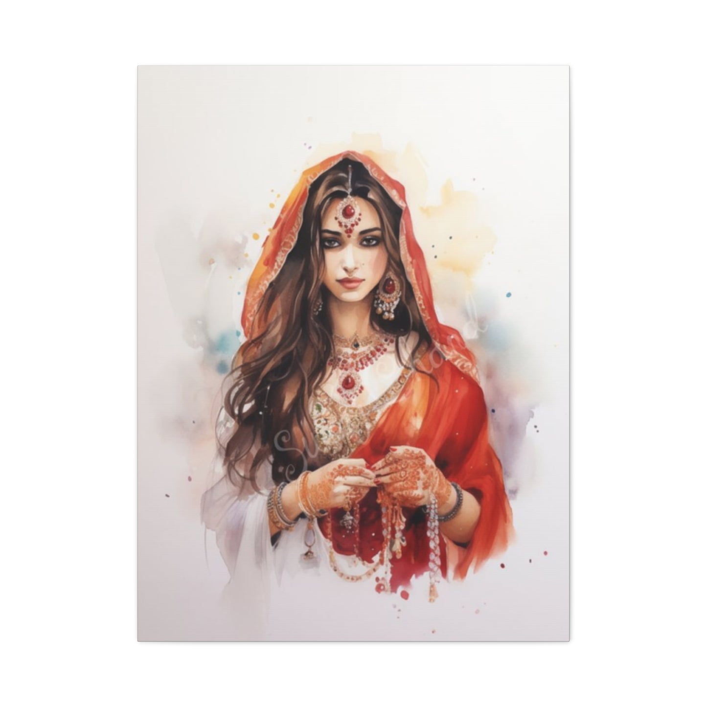 Beautiful Indian Women Wall Art & Canvas Prints