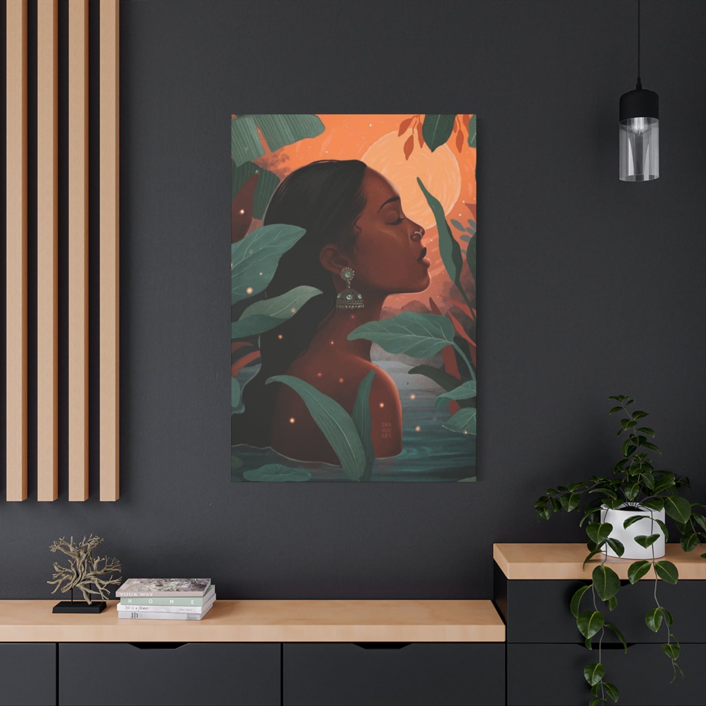 Brown Girl Wall Art & Canvas Prints