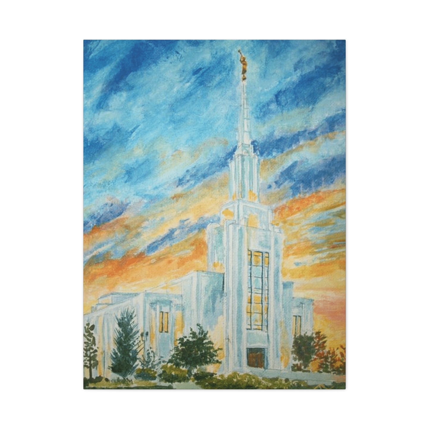 The Lds Temple Wall Art & Canvas Prints