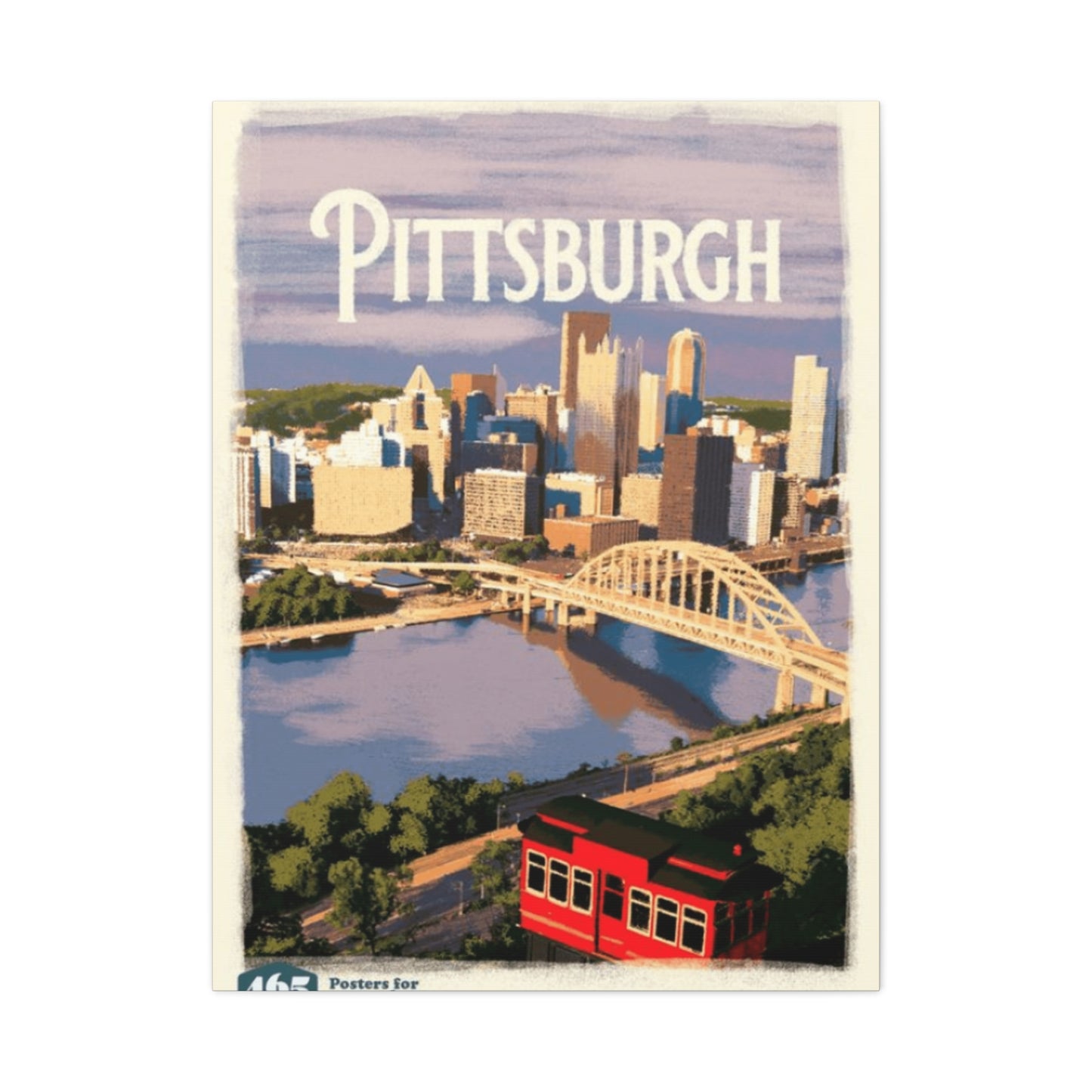 Pittsburgh City Wall Art & Canvas Prints