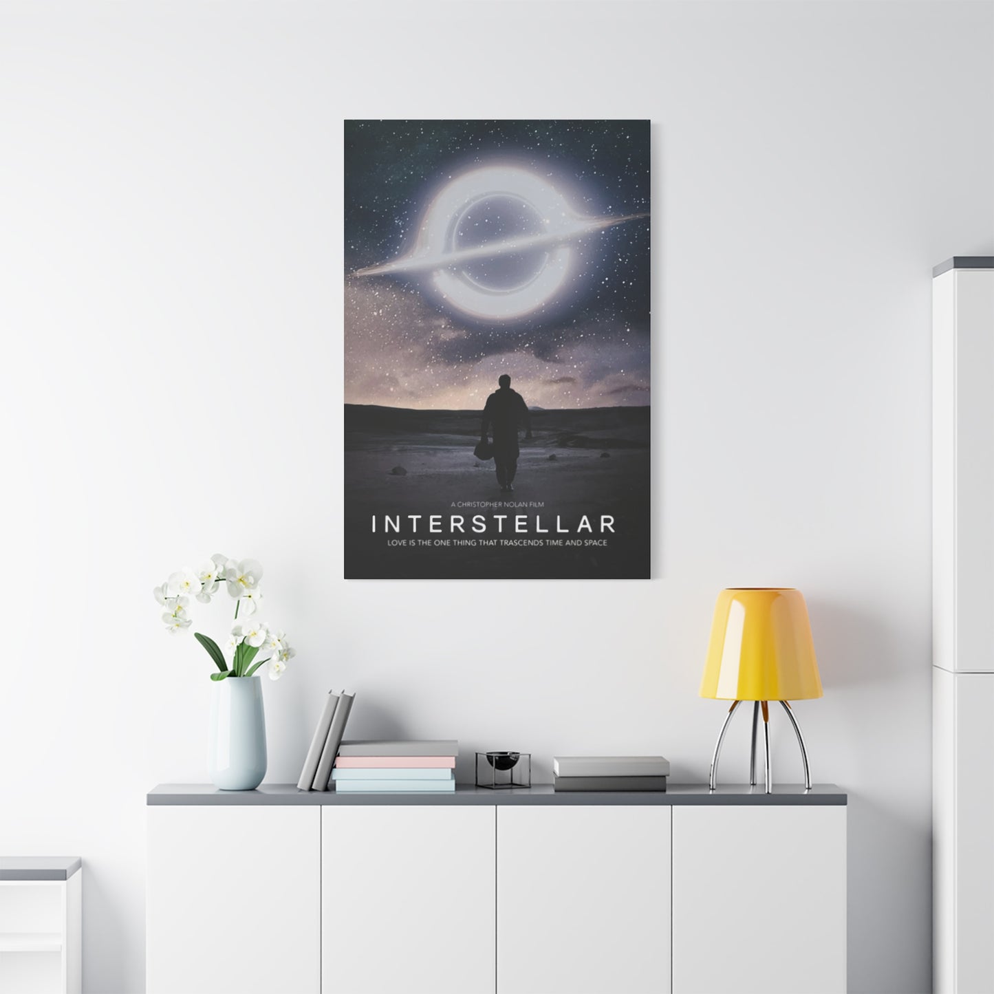 Interstellar Movie Poster Wall Art & Canvas Prints