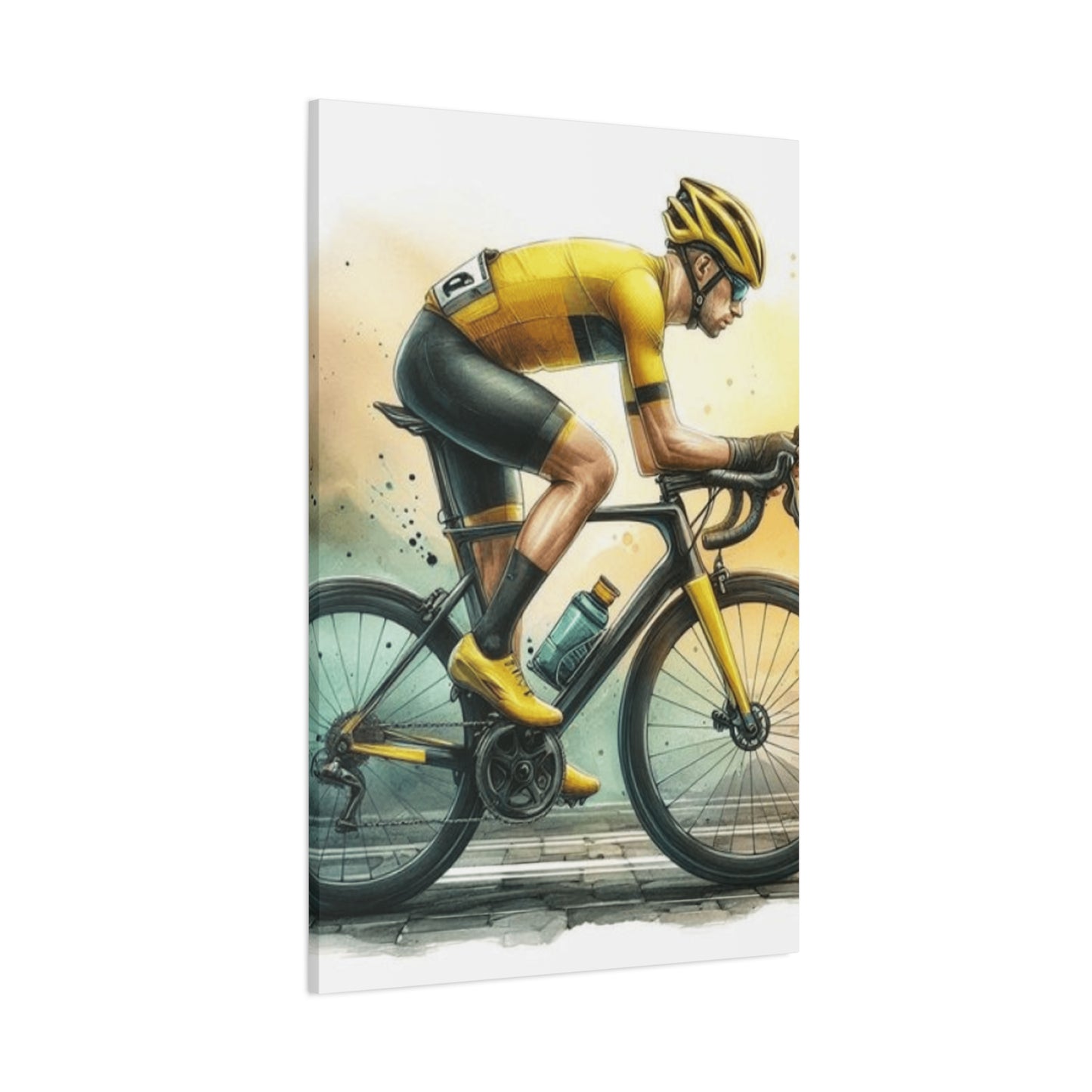 Professional Bicycle Rider Wall Art & Canvas Prints